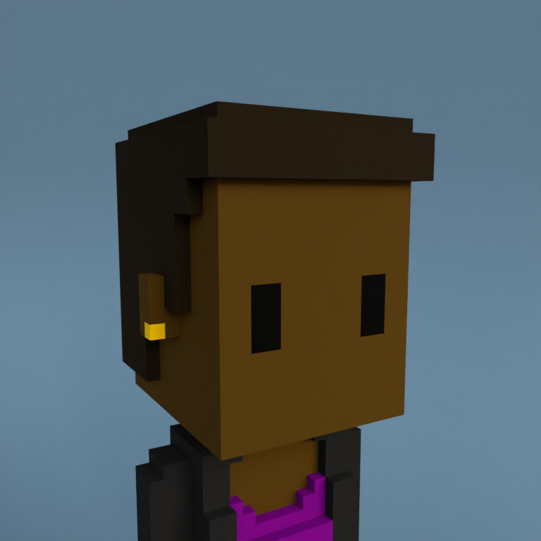 Meebit #8089 — Portrait