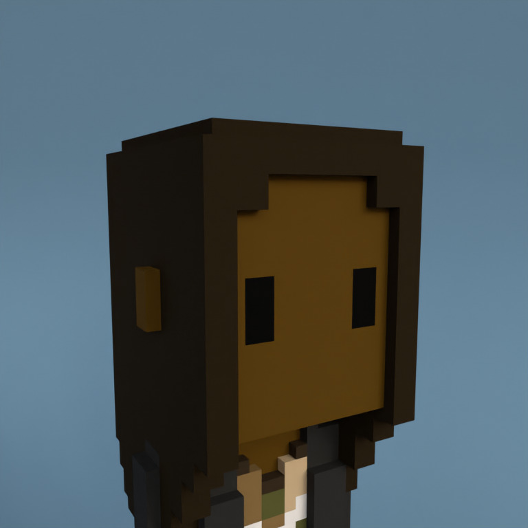 Meebit #8090 — Portrait