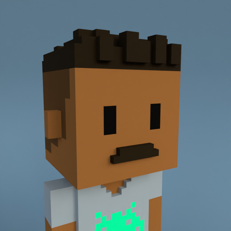Meebit #8092 — Portrait