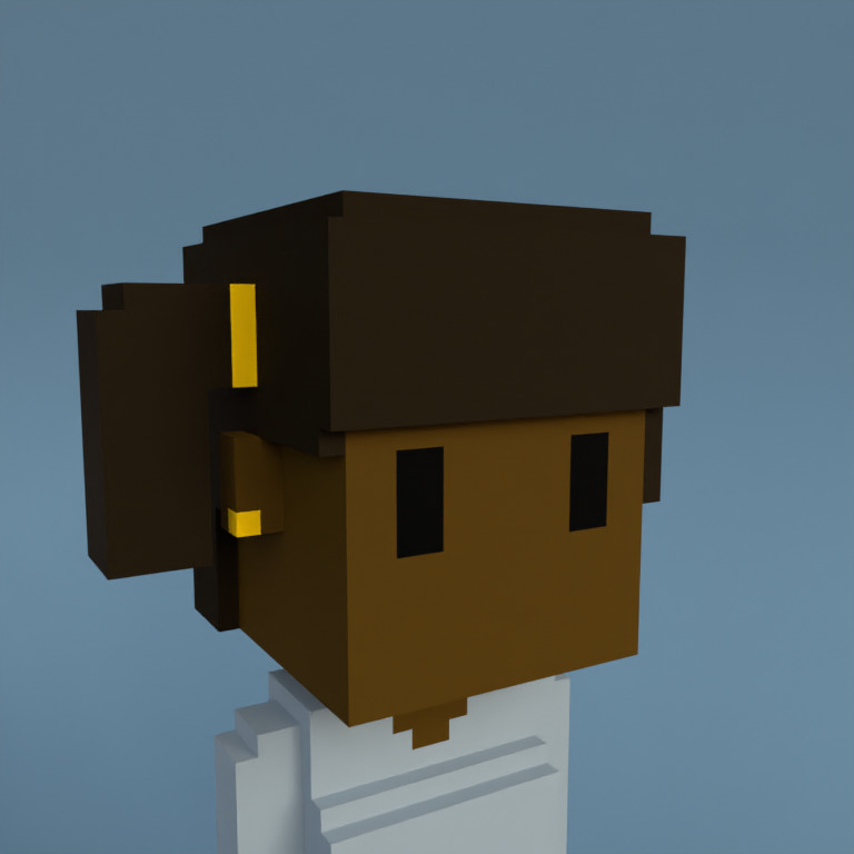 Meebit #8096 — Portrait