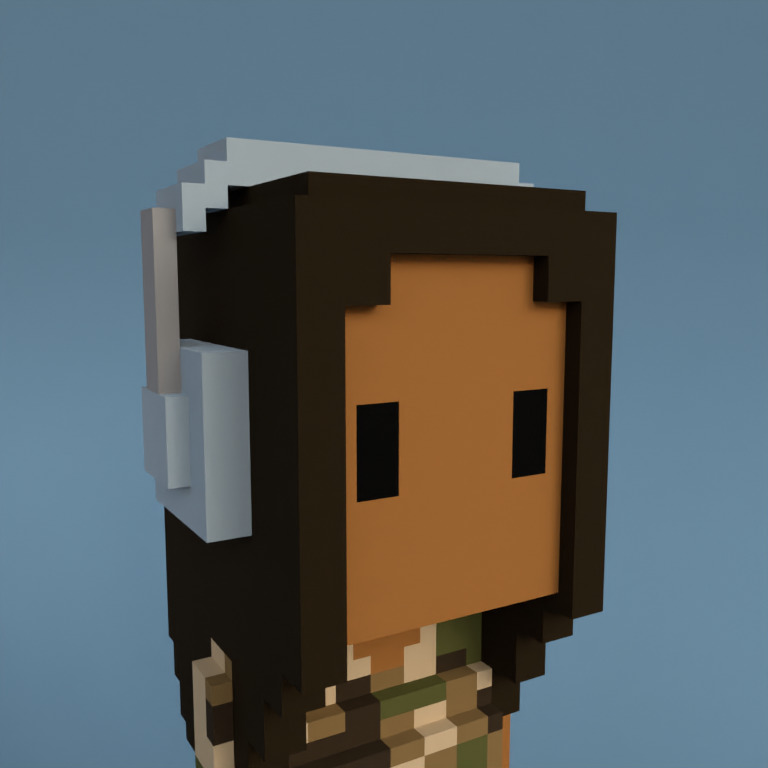 Meebit #8099 — Portrait