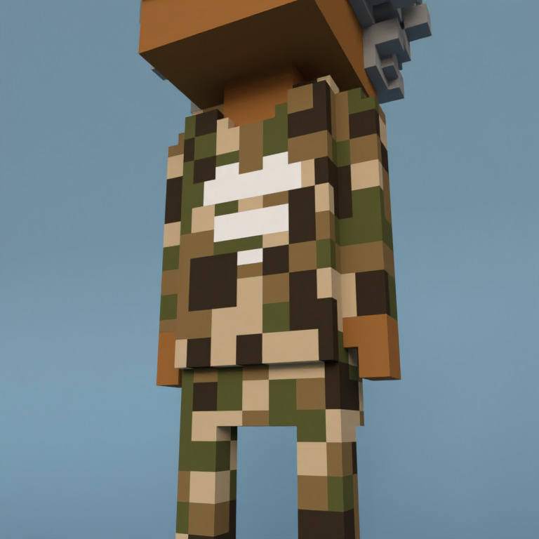 Meebit #8102 — Outfit
