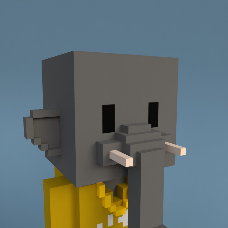 Meebit #8104 — Portrait