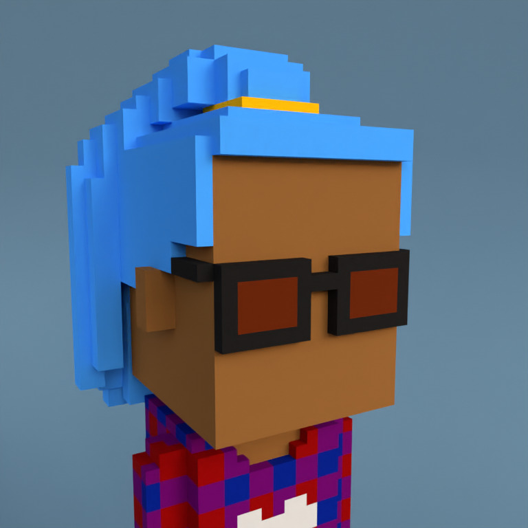 Meebit #8106 — Portrait
