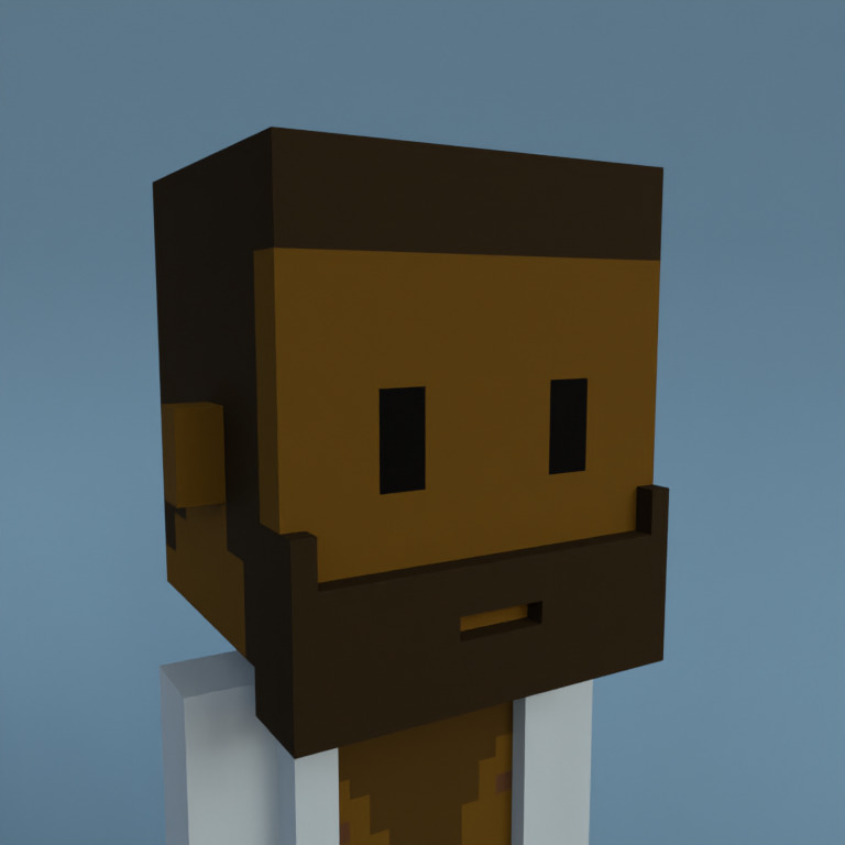 Meebit #8107 — Portrait