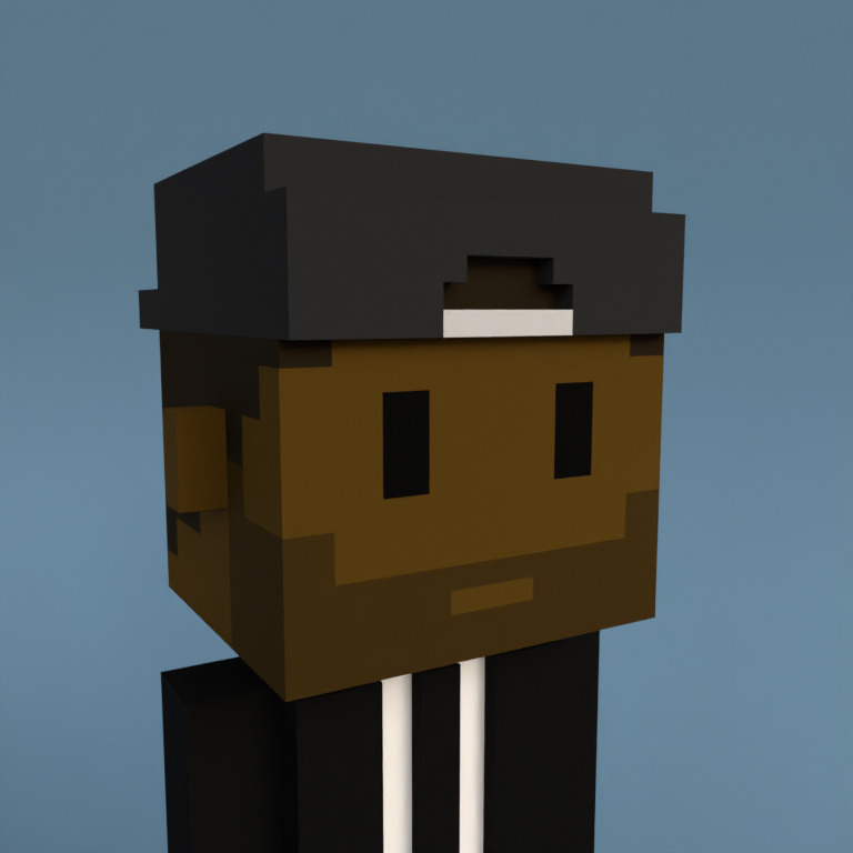 Meebit #8121 — Portrait