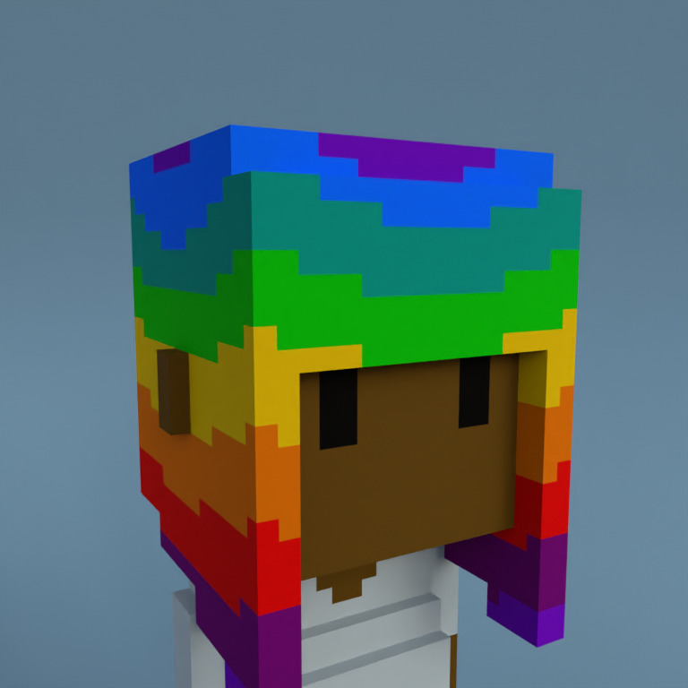 Meebit #8123 — Portrait