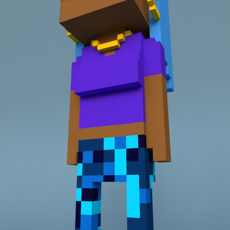 Meebit #8132 — Outfit
