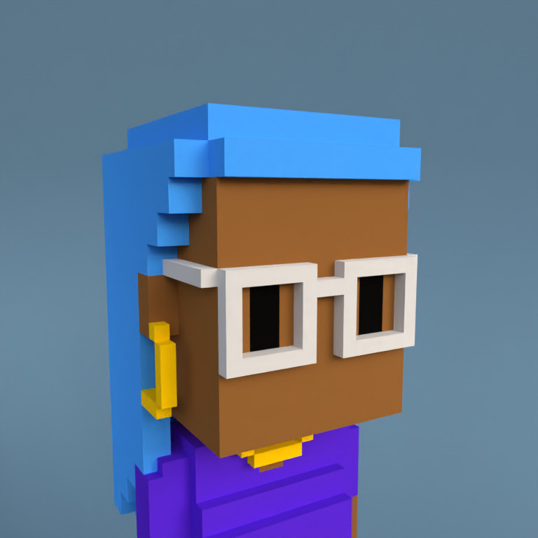 Meebit #8132 — Portrait