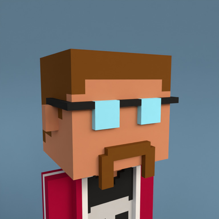 Meebit #8144 — Portrait