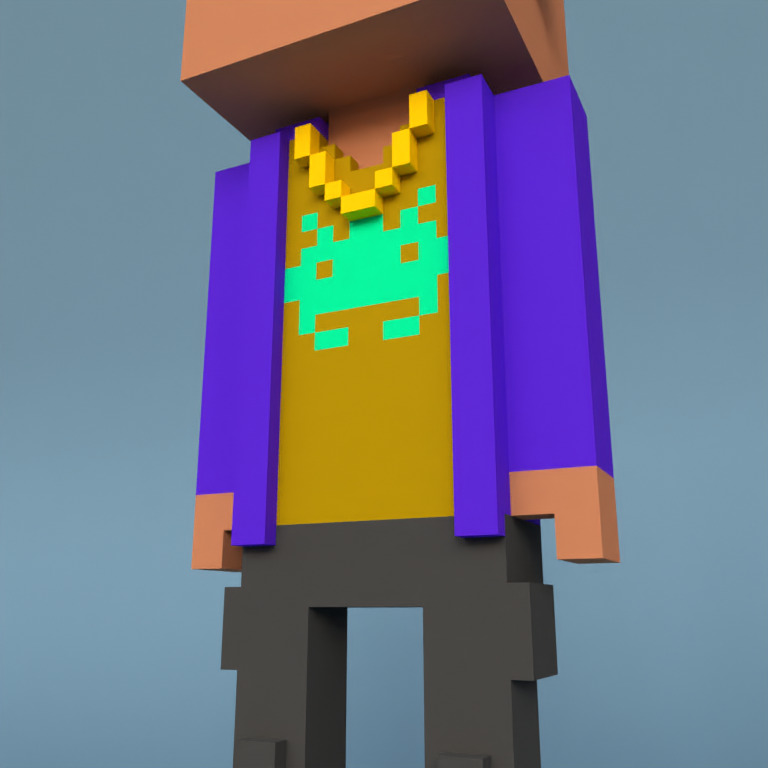 Meebit #8147 — Outfit