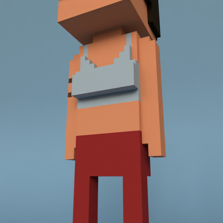 Meebit #8154 — Outfit