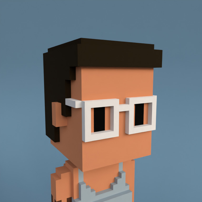 Meebit #8154 — Portrait