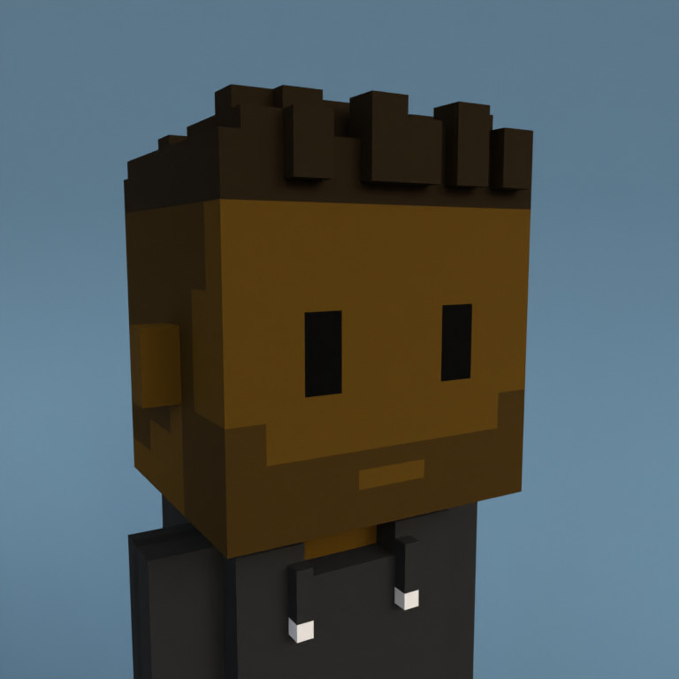 Meebit #8166 — Portrait