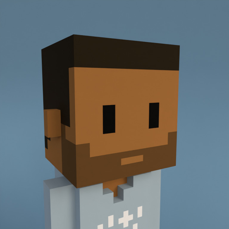 Meebit #8184 — Portrait
