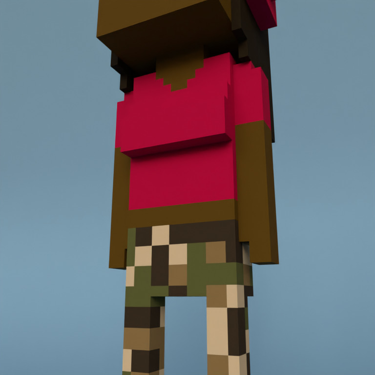 Meebit #8189 — Outfit
