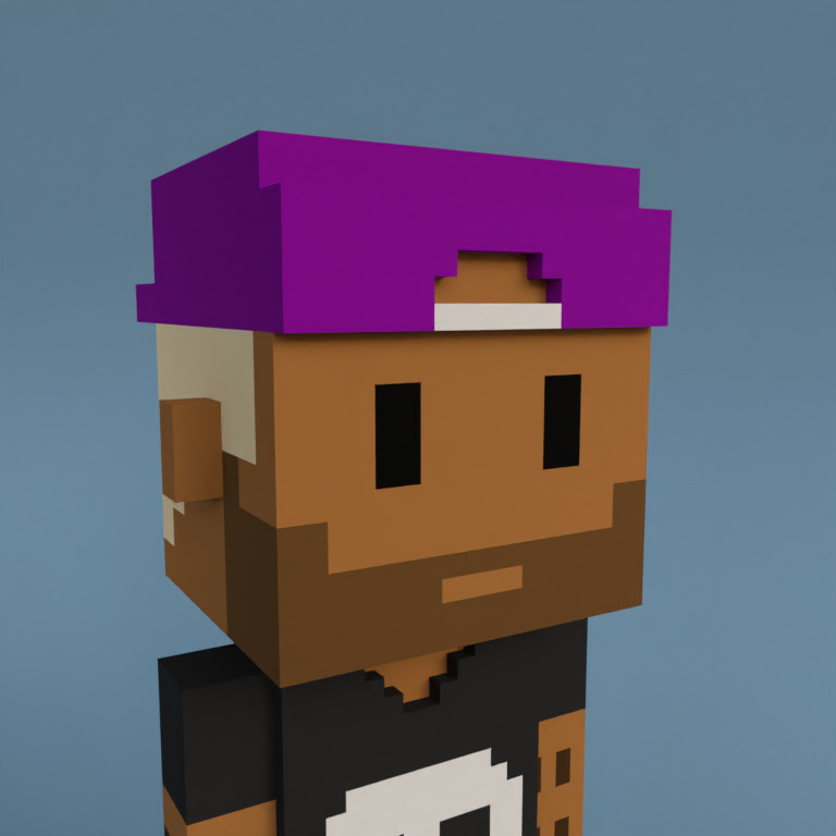 Meebit #8201 — Portrait