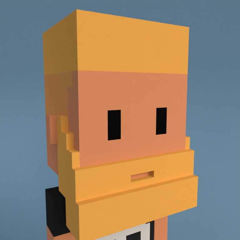 Meebit #8208 — Portrait