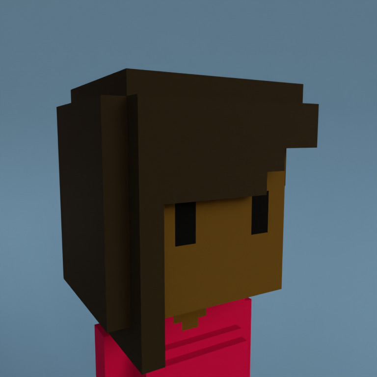 Meebit #8210 — Portrait