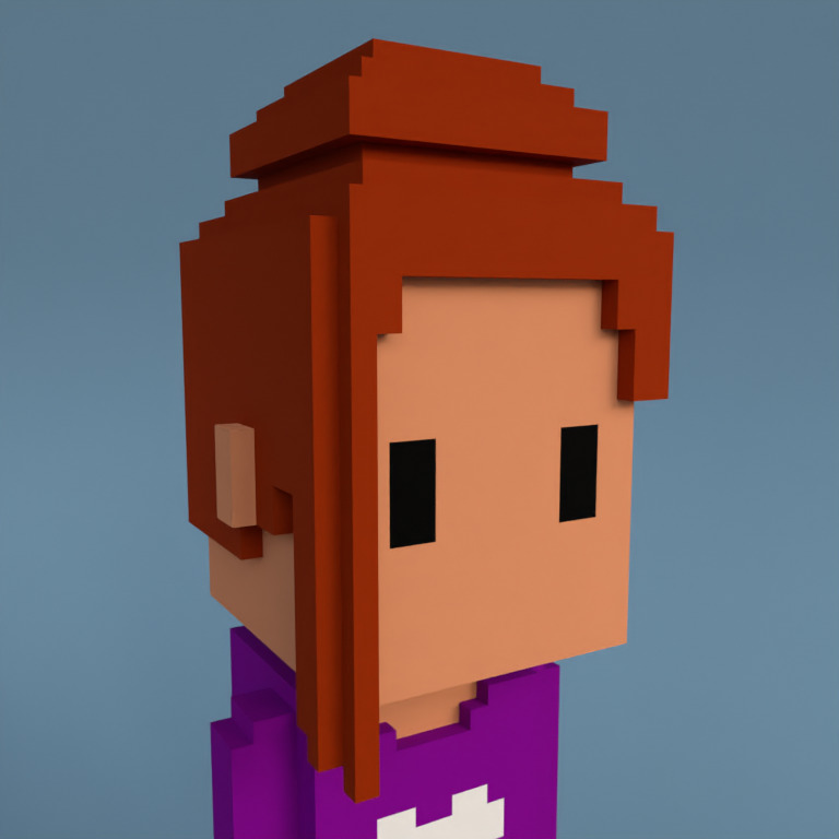Meebit #8212 — Portrait