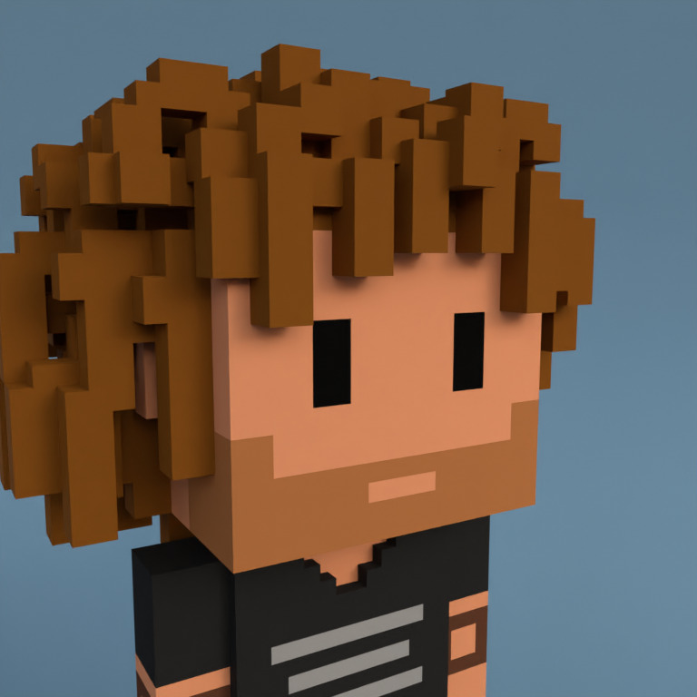 Meebit #8214 — Portrait