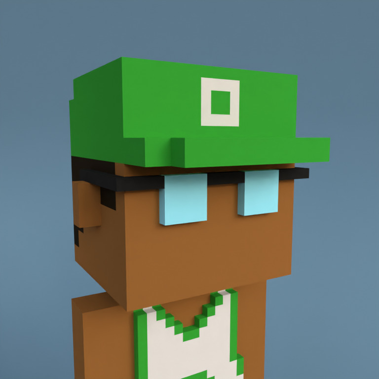 Meebit #8215 — Portrait