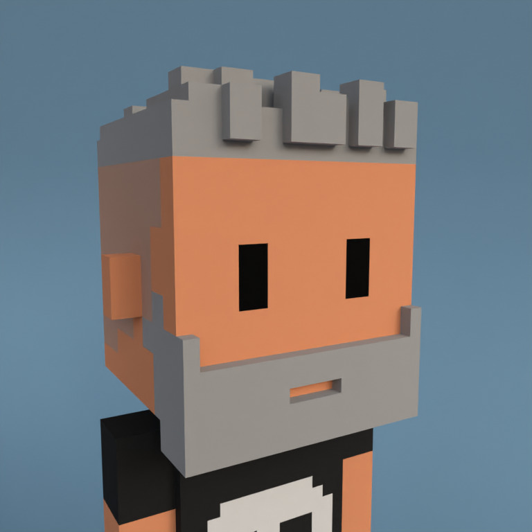 Meebit #8238 — Portrait