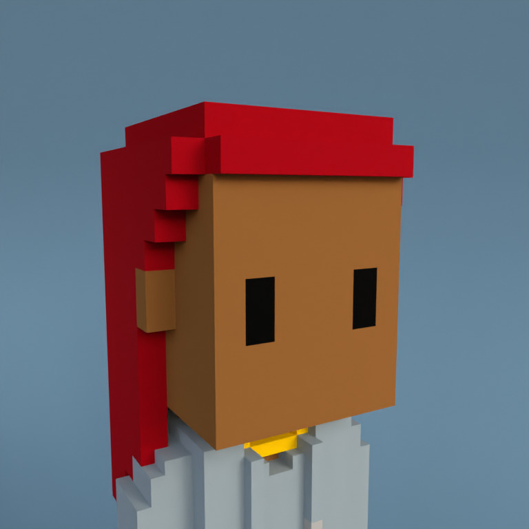Meebit #8249 — Portrait
