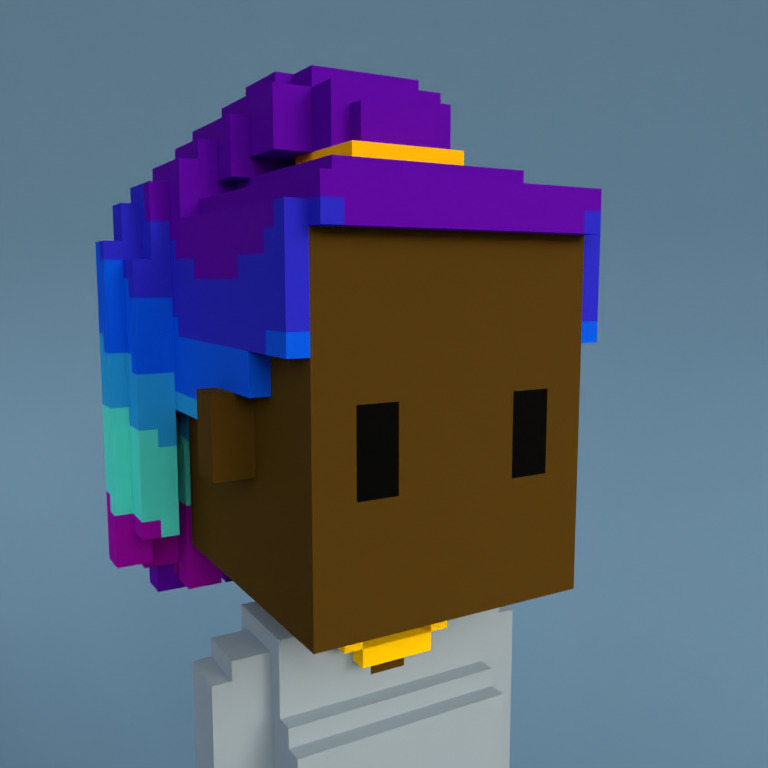 Meebit #8256 — Portrait