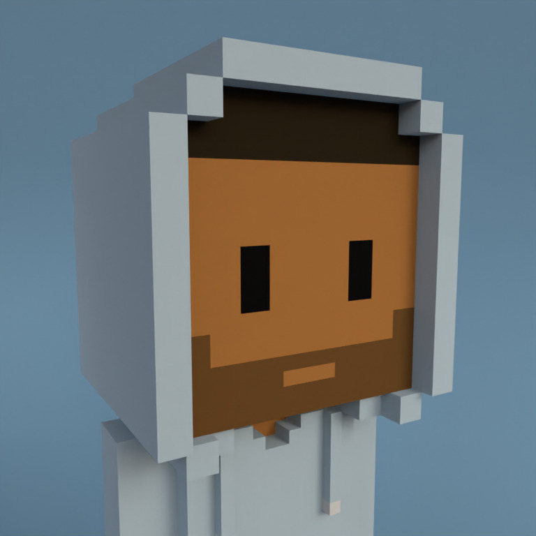 Meebit #8258 — Portrait
