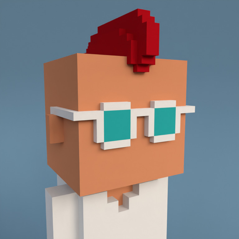 Meebit #8287 — Portrait