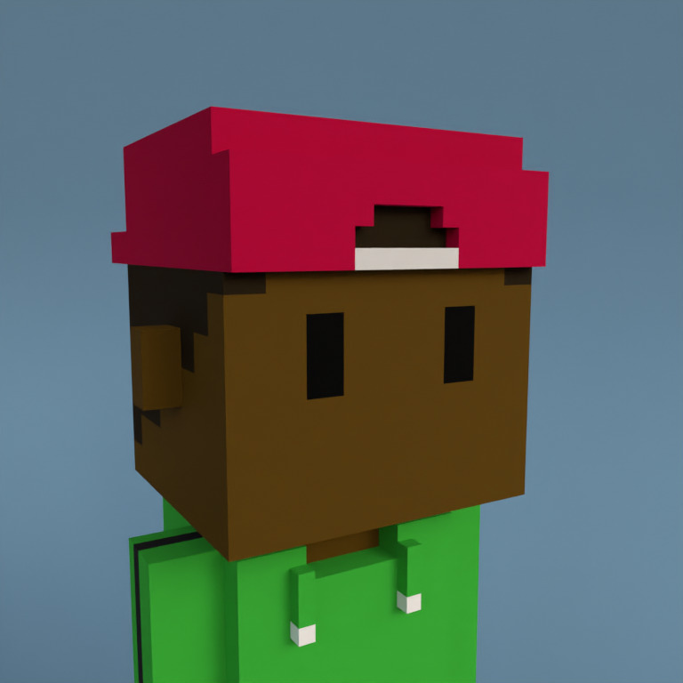 Meebit #8288 — Portrait