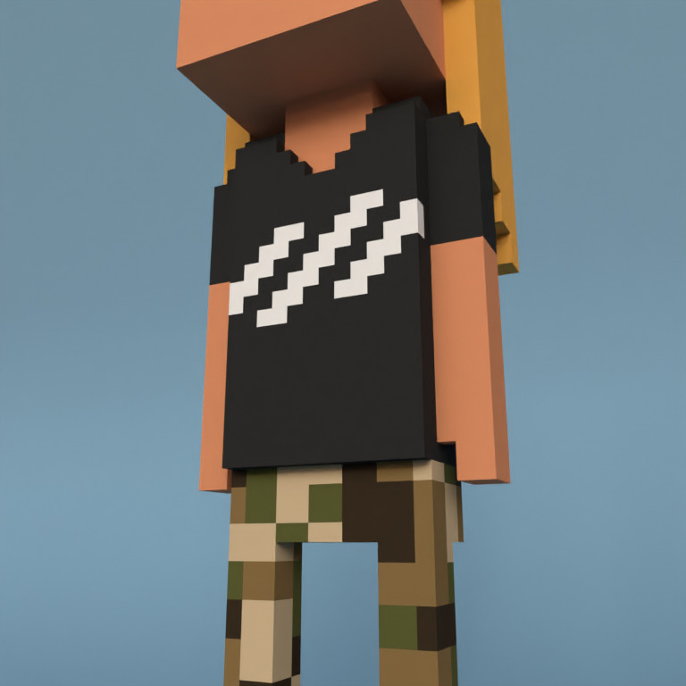 Meebit #8292 — Outfit