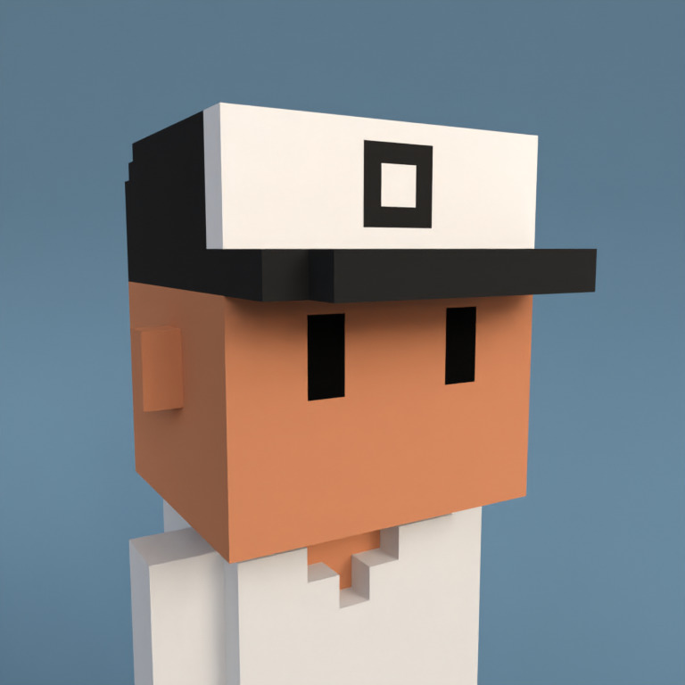 Meebit #8297 — Portrait