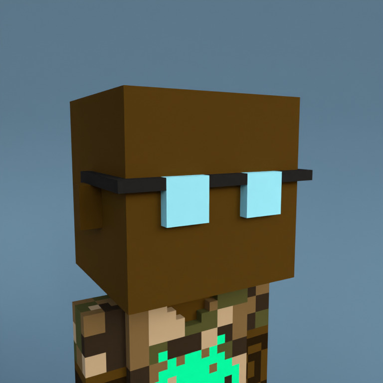 Meebit #8299 — Portrait