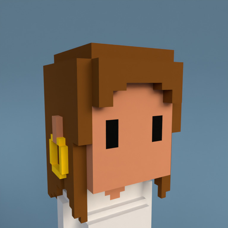 Meebit #8303 — Portrait