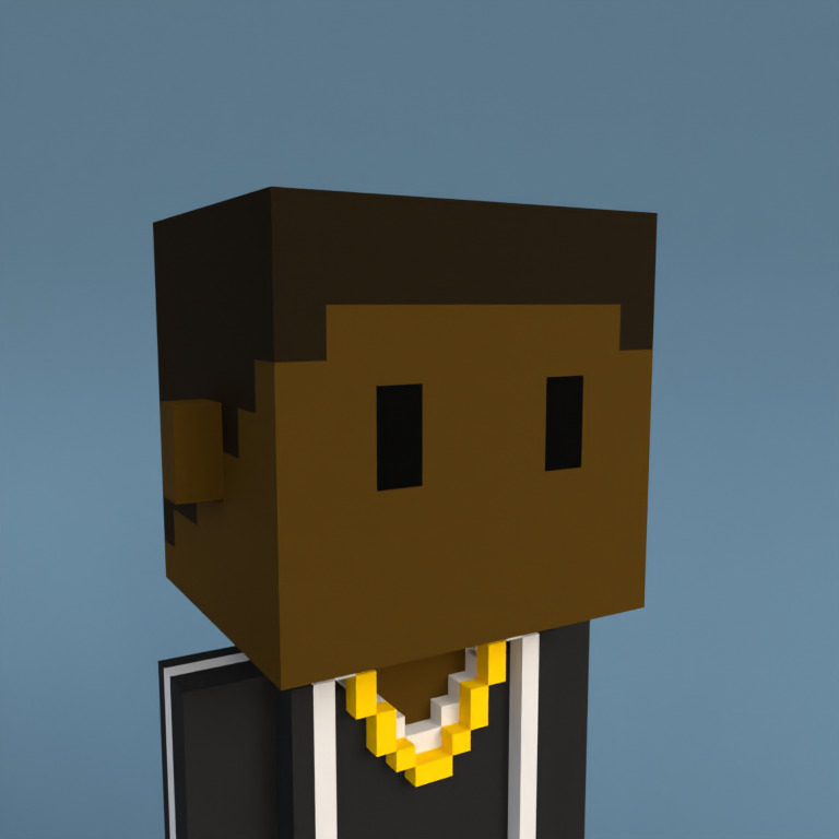 Meebit #8306 — Portrait