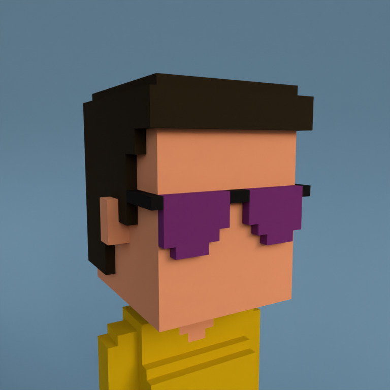 Meebit #8307 — Portrait