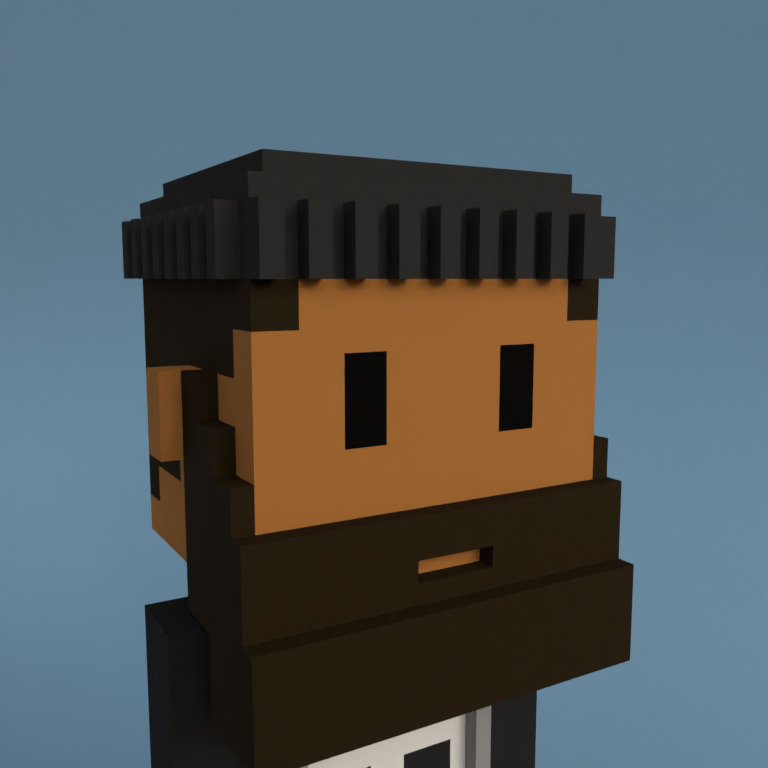 Meebit #8317 — Portrait