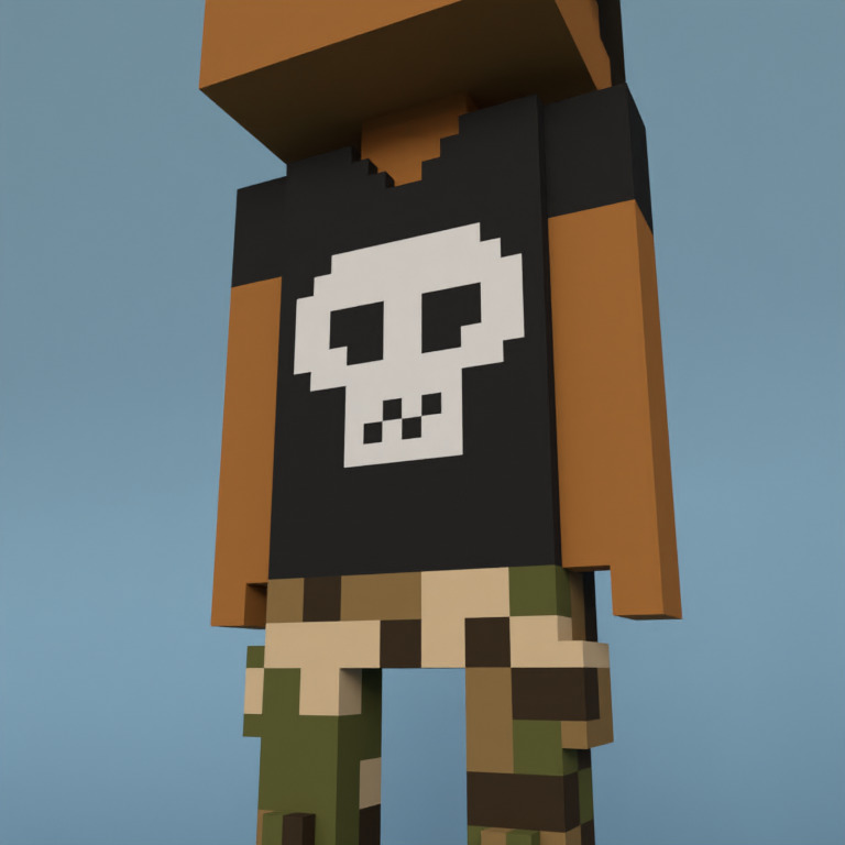 Meebit #8320 — Outfit
