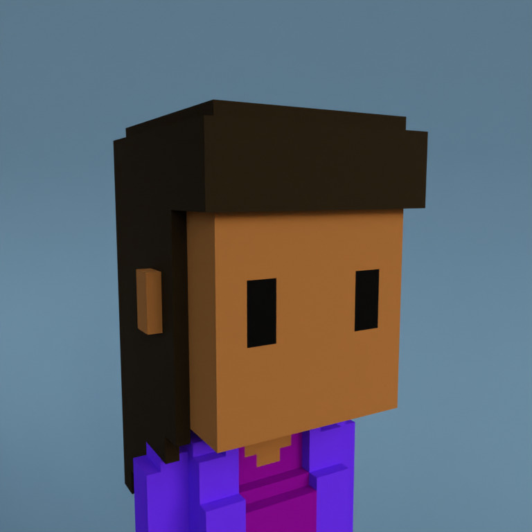 Meebit #8322 — Portrait