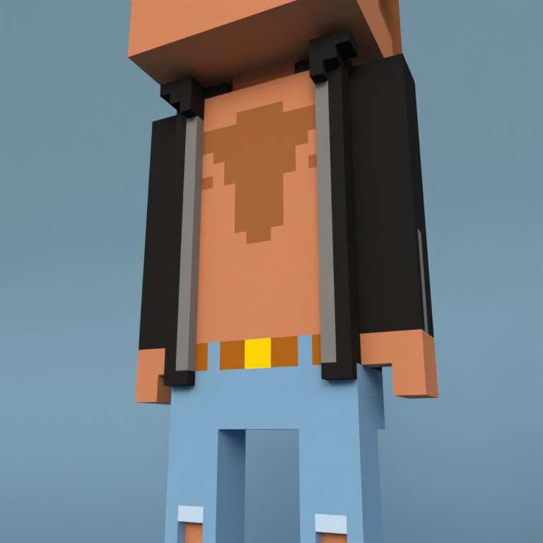 Meebit #8323 — Outfit