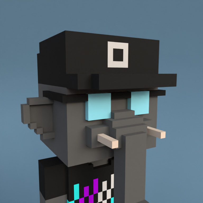 Meebit #8324 — Portrait