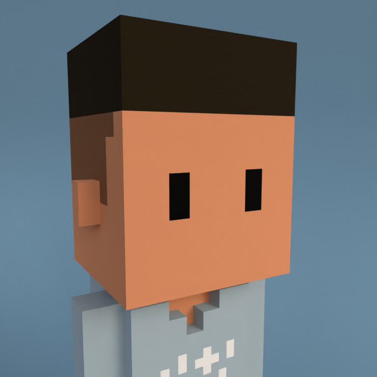 Meebit #8326 — Portrait