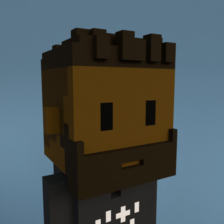 Meebit #8332 — Portrait
