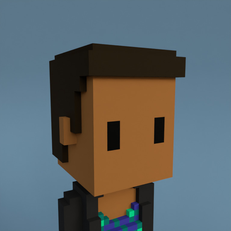 Meebit #8343 — Portrait