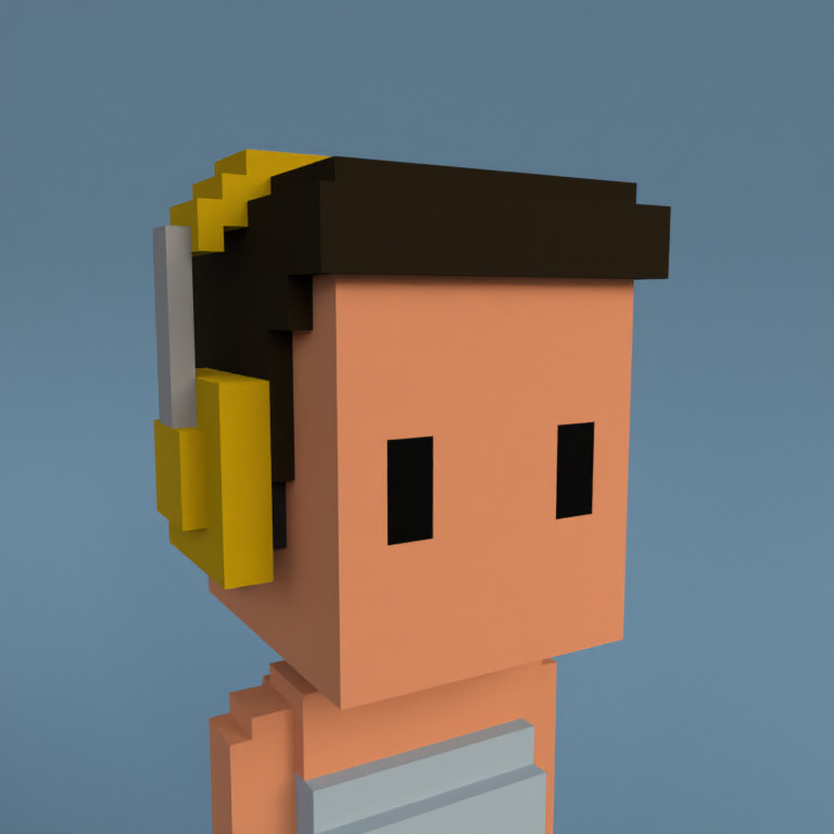 Meebit #8347 — Portrait