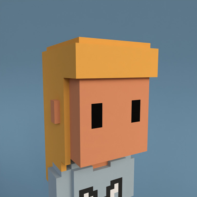 Meebit #8350 — Portrait