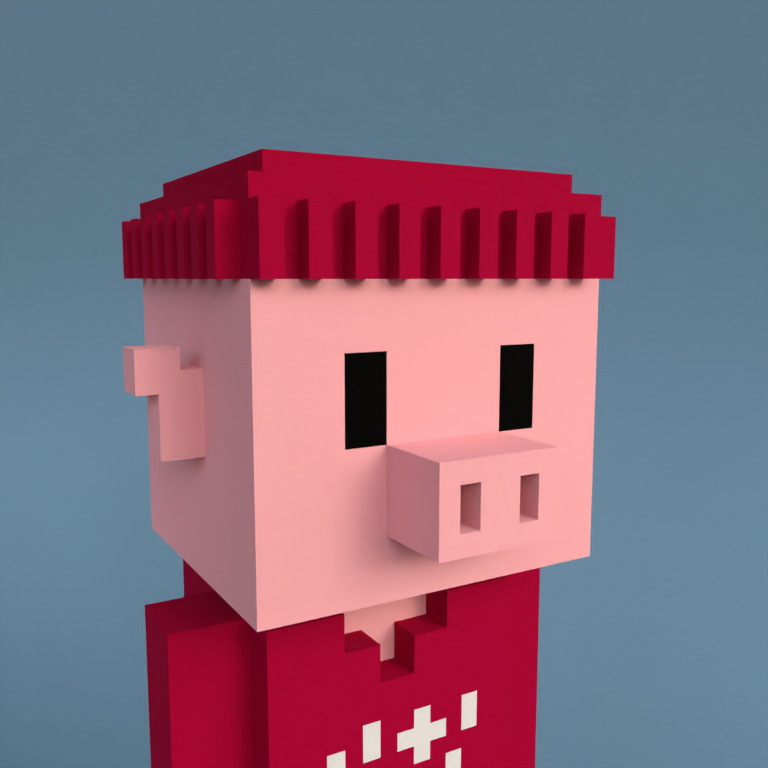 Meebit #8351 — Portrait