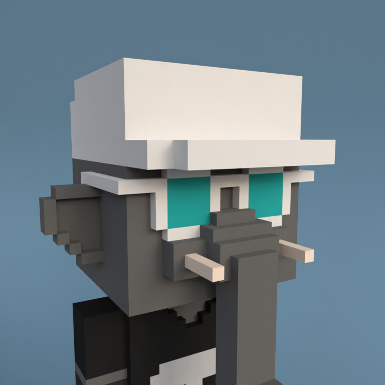 Meebit #8355 — Portrait